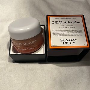 Brand new inbox, Sunday Riley, CEO afterglow moisturizer